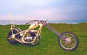 Hjalmars Honda chopper